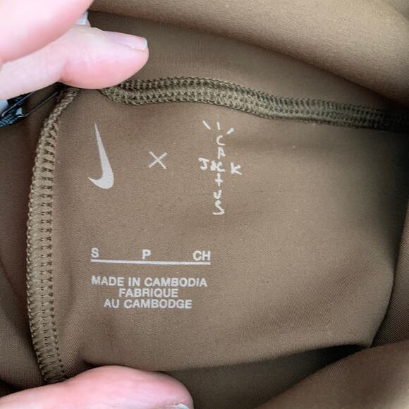 NIKE Cactus Jack Shorts Womens Cocao Wow Brown New Small - Picture 11 of 12